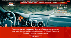 Desktop Screenshot of dreamcarsexperience.com